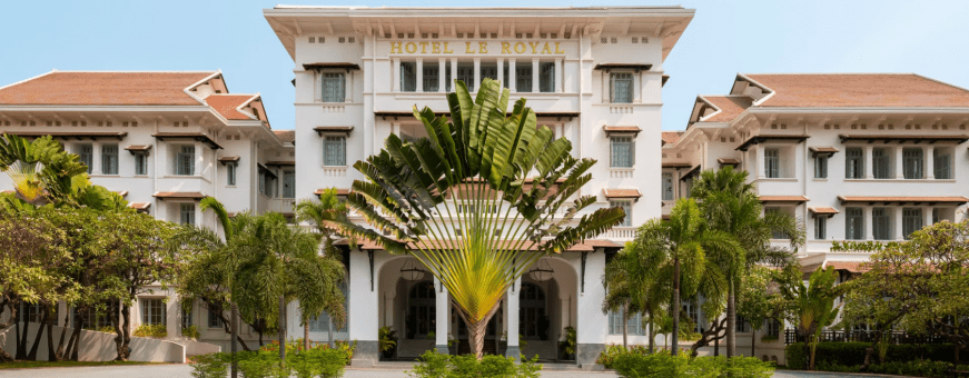 KH, Phnom Penh, Raffles Hotel Le Royal, gebouw