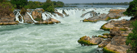 LA, Pakse, Mekong Rivier