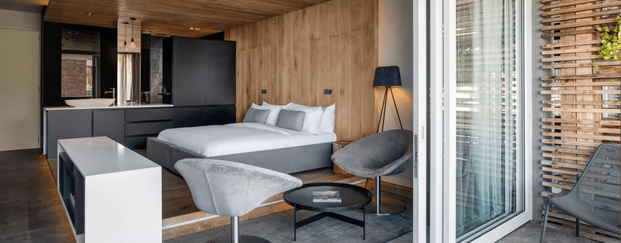 ZA, Camps Bay, POD hotel, deluxe kamer