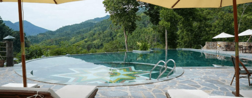 VN, Ha Giang, Panhou Retreat, zwembad