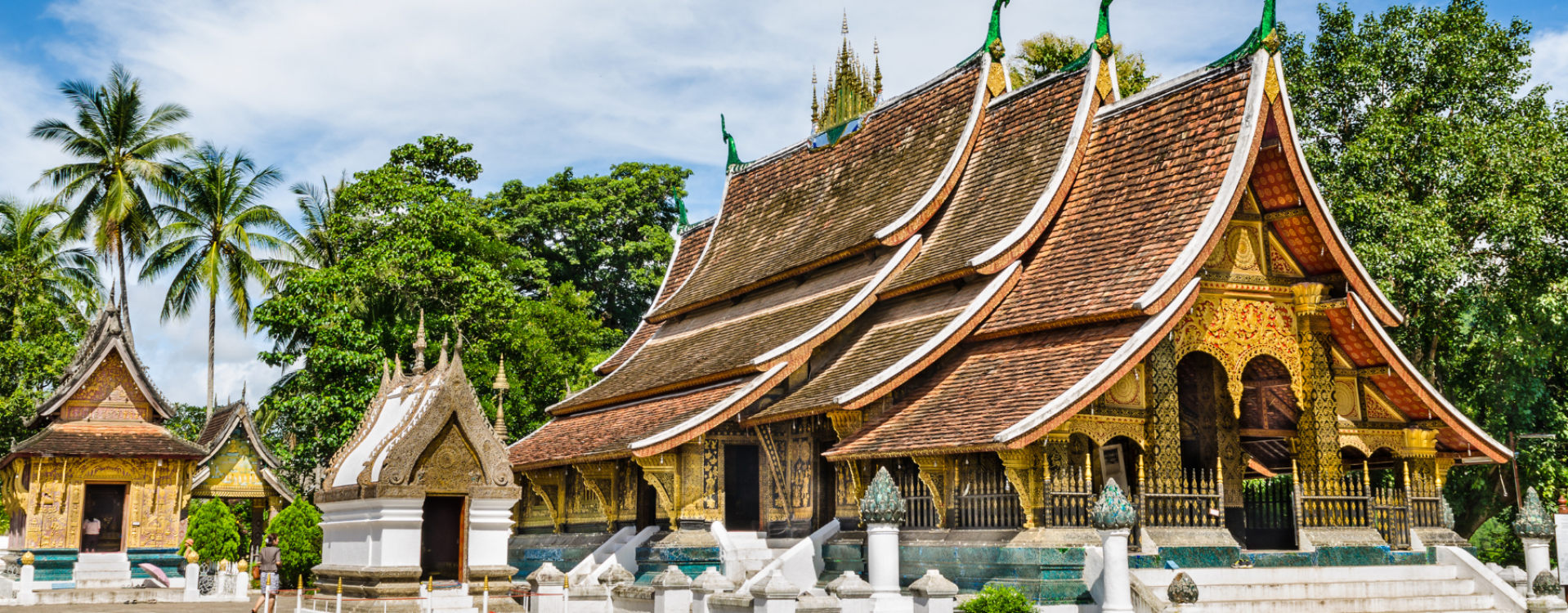 Wat Xieng Thong Tempel in Luang Prabang