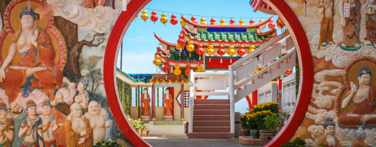 Kek Lok Si tempel in Georgetown, Penang