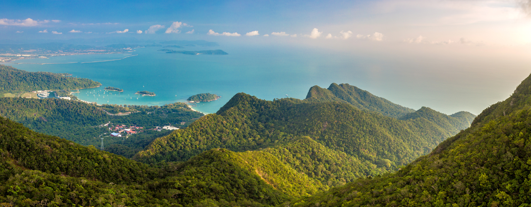 Het tropische Langkawi