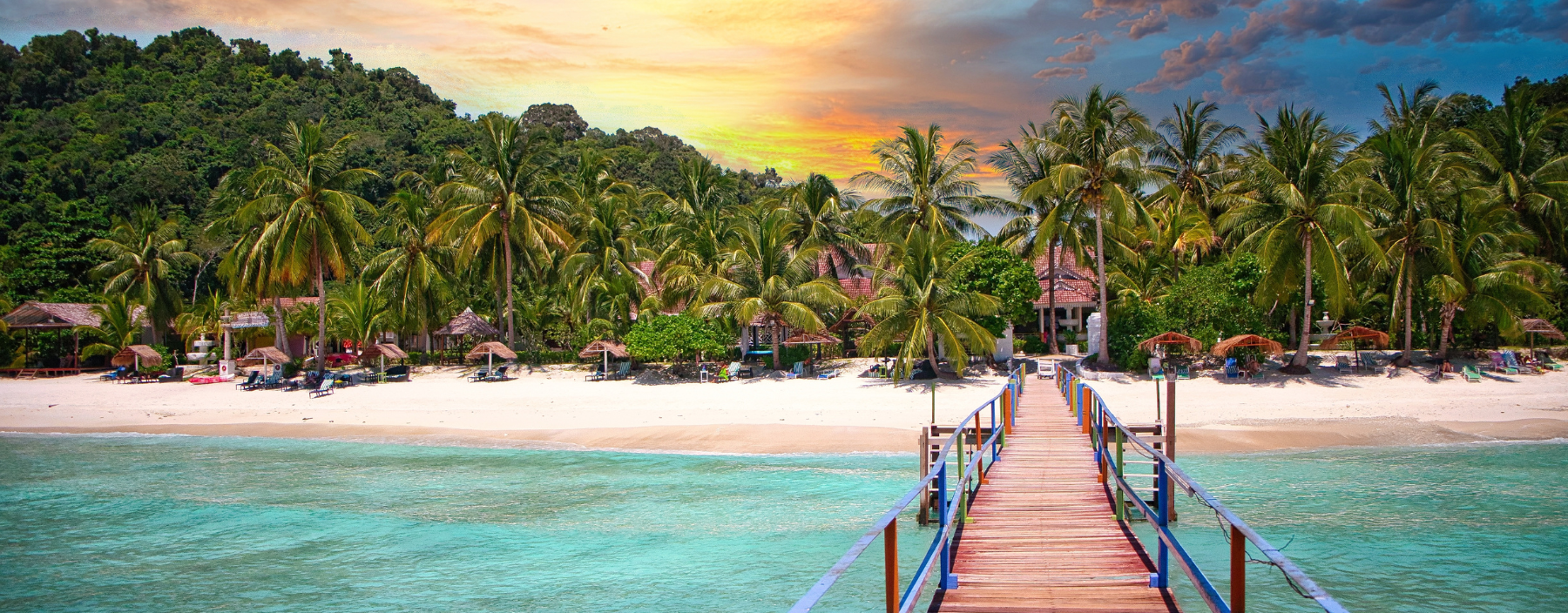 Het strand op de Perhentian eilanden