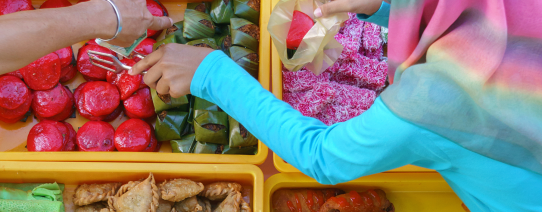 Lokale markt in Maleisië