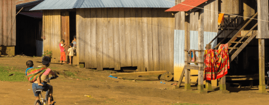 Bunung dorp in Mondulkiri