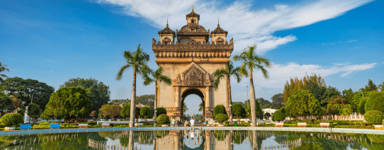 Patuxai in Vientiane