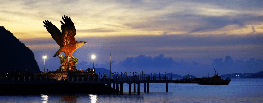 Eagle square op Langkawi