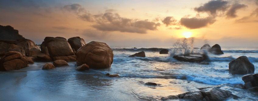 Teluk Chempedak strand bij Kuantan